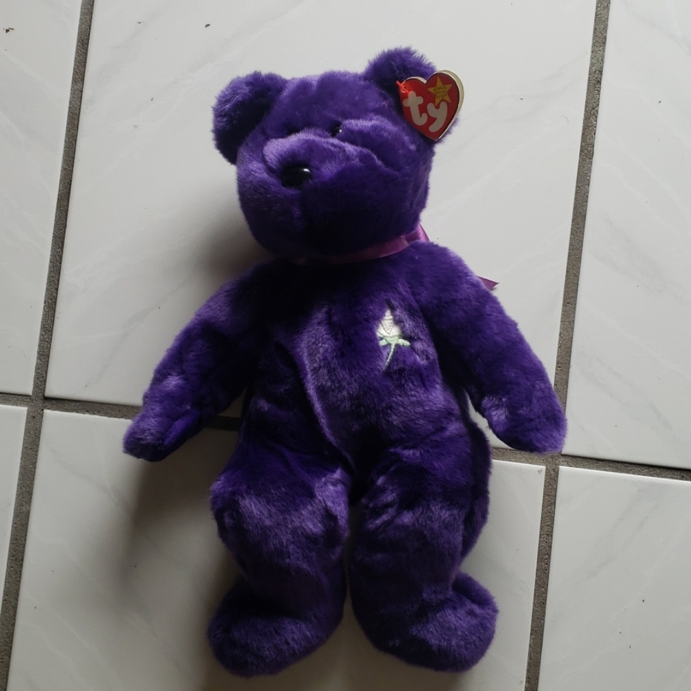 Vintage rare new "Princess Diana" lg beanie baby